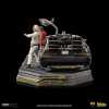 Back to the Future DeLorean (Full Set) 1/10 Art Scale Limited Edition Statue - Thumbnail (5)