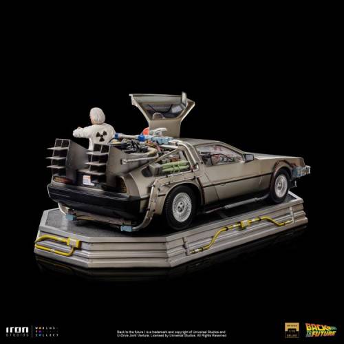 Back to the Future DeLorean (Full Set) 1/10 Art Scale Limited Edition Statue - 5