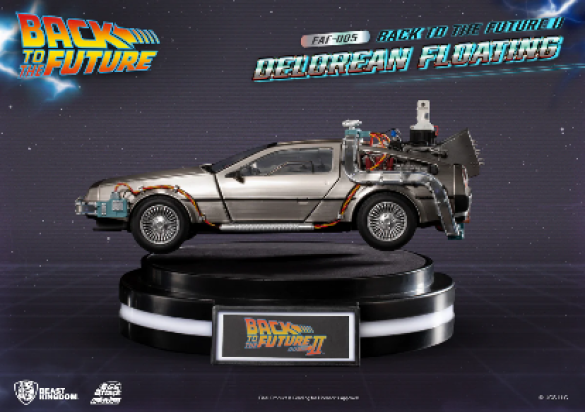BACK TO THE FUTURE PART II - EGG ATTACK FLOATING - FLOATING DELOREAN - 3