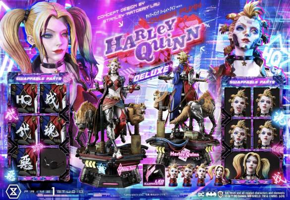 Batman (Comics) Cyberpunk Harley Quinn favorite (Concept design by Stanley 