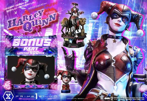 Batman (Comics) Cyberpunk Harley Quinn favorite (Concept design by Stanley 