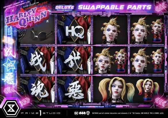 Batman (Comics) Cyberpunk Harley Quinn favorite (Concept design by Stanley 