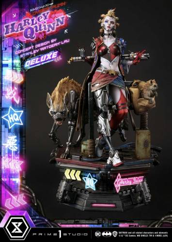 Batman (Comics) Cyberpunk Harley Quinn favorite (Concept design by Stanley 