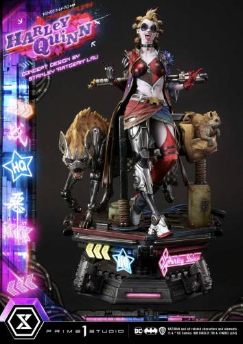 Batman (Comics) Cyberpunk Harley Quinn favorite (Concept design by Stanley 