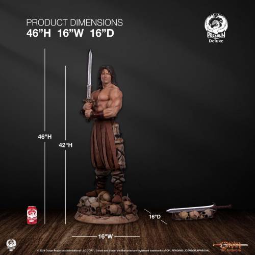 CONAN THE BARBARIAN 1/2 SCALE STATUE - 16