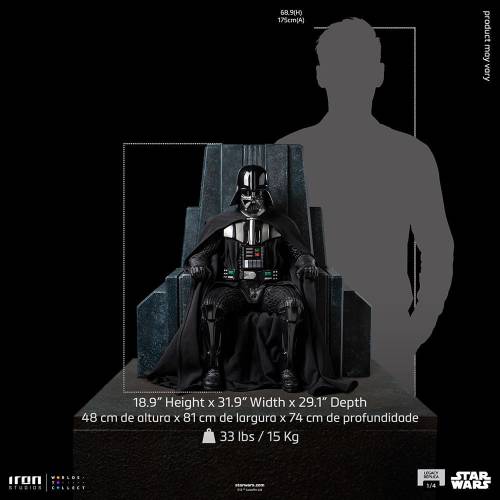 DARTH VADER ON THRONE LEGACY REPLICA 1/4 - 1