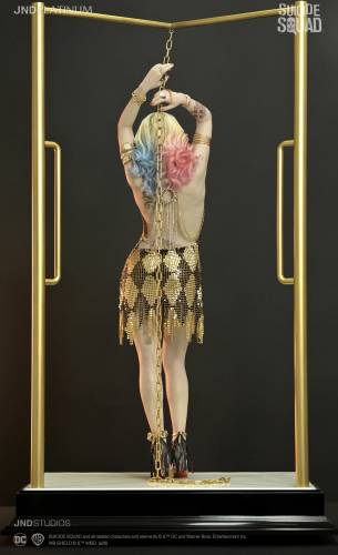 DC Suicide Squad (2016): Harley Quinn Platinum Third Scale Statue by JND Studio - 3