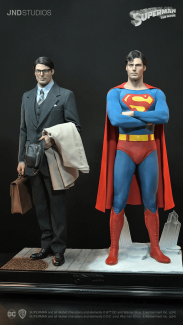 DC: Superman & Clark Kent 1978 (Christopher Reeve) Dual Version Third Scale Statue by JND Studio