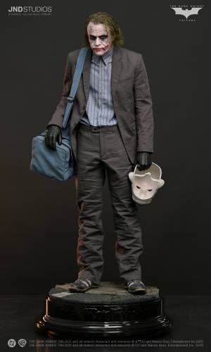 DC The Dark Knight (2008): The Joker Bank Robber Version (Single) Third Scale Statue by JND Studio - 0