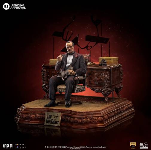 DON VITO CORLEONE DELUXE 1:10 Scale Statue by Iron Studios - 0