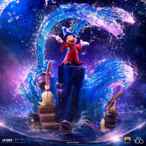 Fantasia Mickey 1/10 Deluxe Art Scale Limited Edition Statue - 0