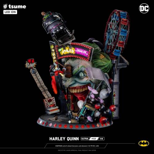 HARLEY QUINN ULTRA HQS 1/6 SCALE STATUE - 12
