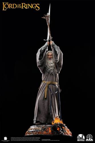 Gandalf the Grey (Premium Edition) Statue by Infinity Studio X Penguin Toys Master Forge Series - 1:2 Scale - 11