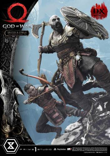 God of War Kratos & Atreus The Valkyrie Armor SetDeluxe Version - 2