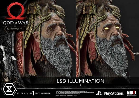 God of War Kratos & Atreus The Valkyrie Armor SetDeluxe Version - 4