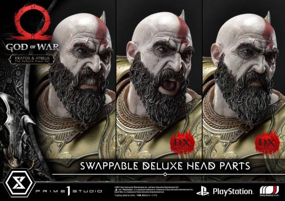 God of War Kratos & Atreus The Valkyrie Armor SetDeluxe Version - 5