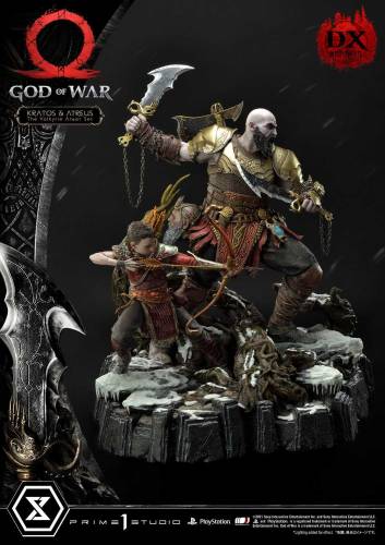 God of War Kratos & Atreus The Valkyrie Armor SetDeluxe Version - 8