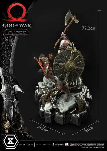 God of War Kratos & Atreus The Valkyrie Armor SetDeluxe Version - 11