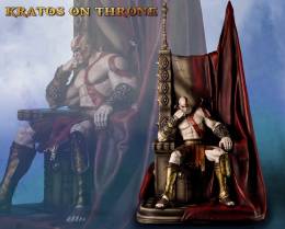 God of War™: Kratos on Throne Statue