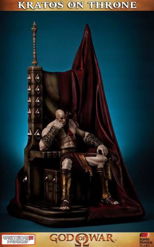 God of War™: Kratos on Throne Statue - 2