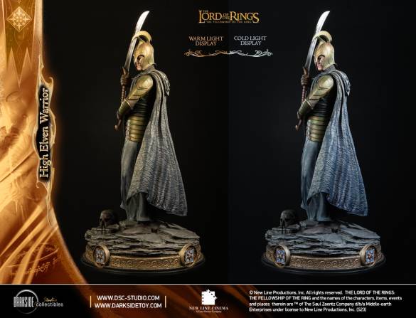 HIGH ELVEN WARRIOR JOHN HOWE SIGNATURE EDITION QS SERIES 1/4 BY DARKSIDE COLLECTIBLES STUDIO - 2