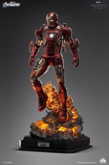 IRON MAN MARK 7 (BATTLE DAMAGED) 1/3 SCALE STATUE