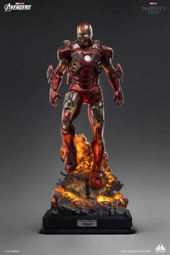 IRON MAN MARK 7 (BATTLE DAMAGED) 1/3 SCALE STATUE - 1