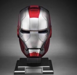 IRON MAN MARK V 5 1/1 SCALE LIFE-SIZE ELECTRONIC WEARABLE HELMET AUTOKING