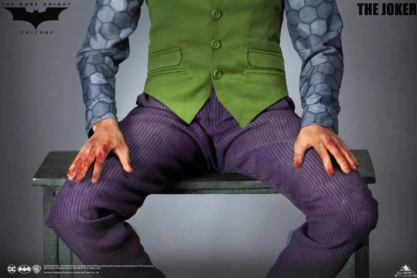 JOKER ( HEATH LEDGER ) 1:3 SCALE STATUE - REGULAR ( SCULPTED HAIR ) - 6