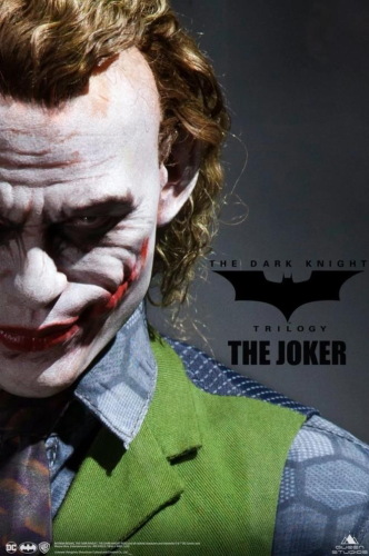 JOKER ( HEATH LEDGER ) 1:3 SCALE STATUE - REGULAR ( SCULPTED HAIR ) - 8