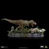 JURASSIC PARK - T-REX AND DONALD GENNARO DEMI SCALE 1/20 - Thumbnail (1)