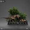 Jurassic Park: T-Rex Chase Twentieth Scale Statue by Iron Studios - Thumbnail (1)