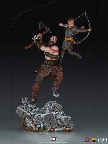 Kratos and Atreus BDS Art Scale 1/10 – God of War - 2