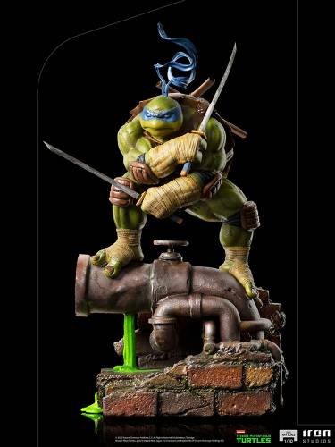 Leonardo 1:10 Scale Statue by Iron Studios Battle Diorama Series - Art Scale - 1