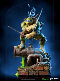 Leonardo 1:10 Scale Statue by Iron Studios Battle Diorama Series - Art Scale