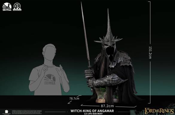 Lord of the Rings: Witch-king of Angmar Life-Size Bust Life Size Bust by Infinity Studio - 0
