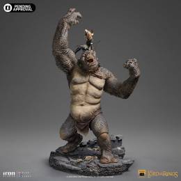 LOTR - CAVE TROLL AND LEGOLAS DELUXE ART SCALE 1/10
