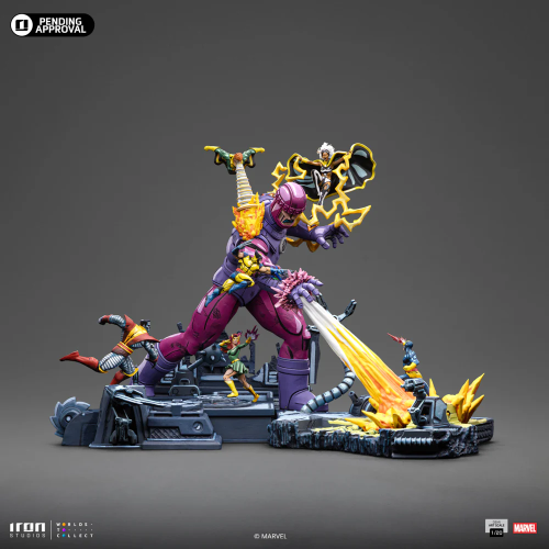 Marvel X-Men: Danger Room Diorama (Comics Color Variant) Twentieth Scale Statue by Iron Studios - 0