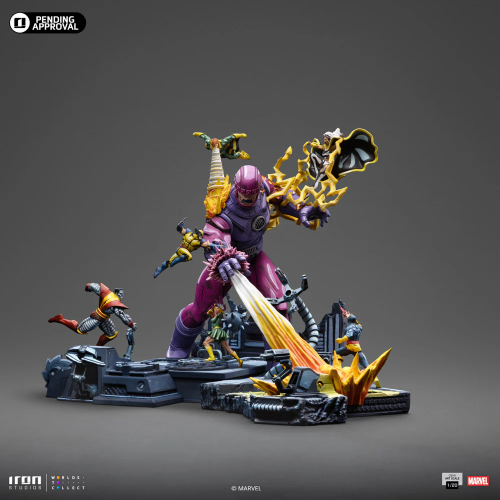 Marvel X-Men: Danger Room Diorama (Comics Color Variant) Twentieth Scale Statue by Iron Studios - 1