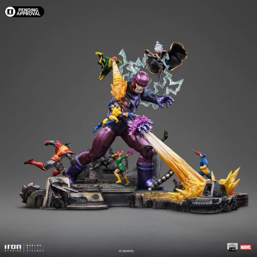 Marvel X-Men: Danger Room Diorama Twentieth Scale Statue by Iron Studios - 1