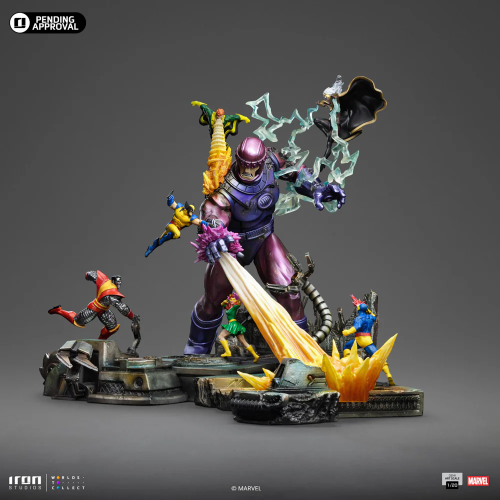 Marvel X-Men: Danger Room Diorama Twentieth Scale Statue by Iron Studios - 2