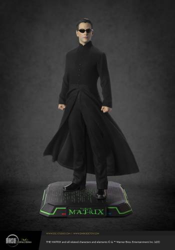 NEO THE MATRIX 20TH ANNIVERSARY PREMIUM QUARTER SCALE STATUE BY DARKSIDE COLLECTIBLES STUDIO - 0