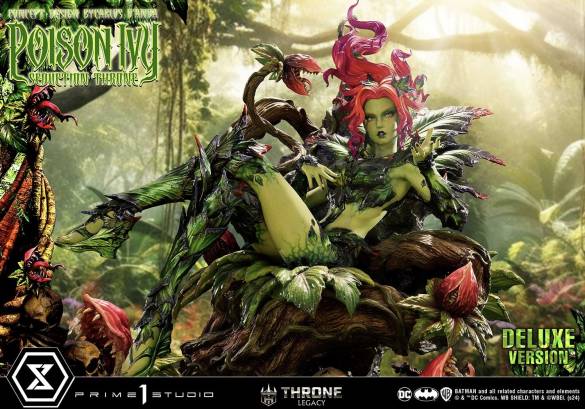 Poison Ivy Seduction Throne favorite (Concept design by Carlos D'Anda) DX Bonus Version Edition Size:400 - 2
