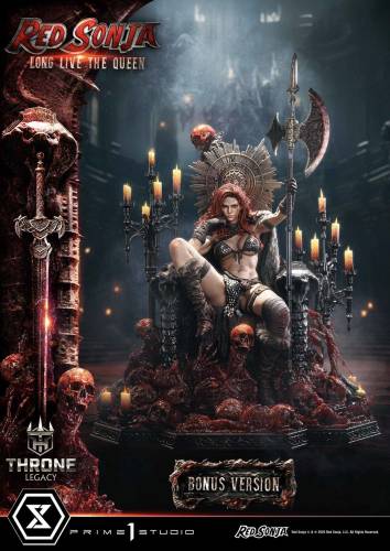 RED SONJA - LONG LIVE THE QUEEN (BONUS) 1/3 SCALE STATUE - 0