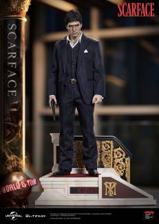 SCARFACE (STANDARD VERSION) 1/4 SCALE STATUE