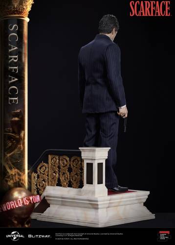 SCARFACE (STANDARD VERSION) 1/4 SCALE STATUE - 3