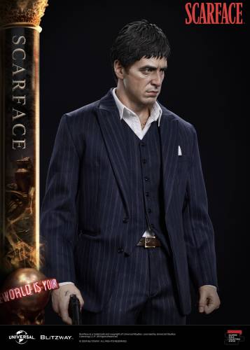 SCARFACE (STANDARD VERSION) 1/4 SCALE STATUE - 4