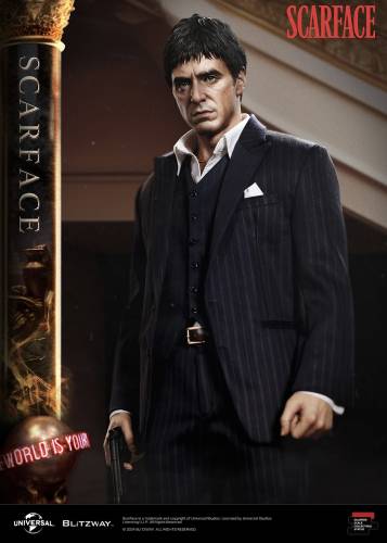 SCARFACE (STANDARD VERSION) 1/4 SCALE STATUE - 6