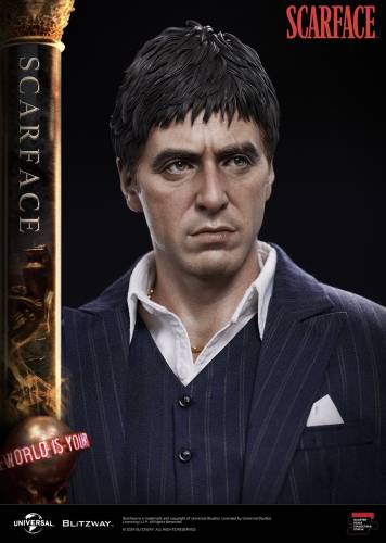 SCARFACE (STANDARD VERSION) 1/4 SCALE STATUE - 8
