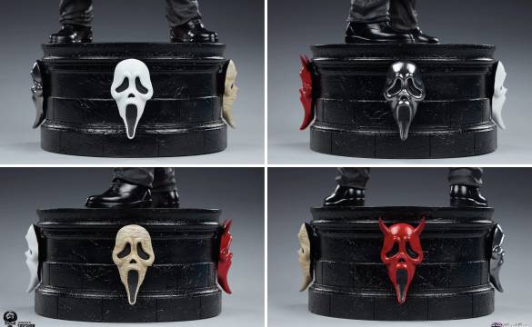 Scream: Ghost Face Deluxe Version Quarter Scale Statue by Premium Collectibles Studio (PCS) - 5